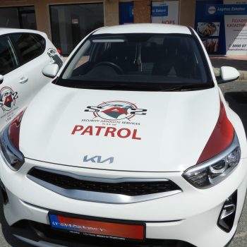 security absolute services 24/7 patrol vehicle